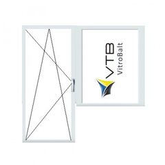 PVC WINDOW 602 SERIES SIZE 2160Х2160 MM