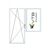 PVC WINDOW CZECH PROJECT SIZE 2160Х1560 MM
