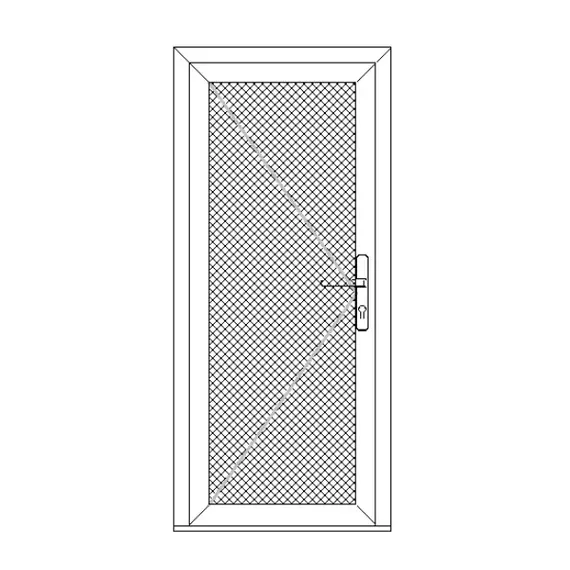 PVC PLAST 3/ WHITE DOOR