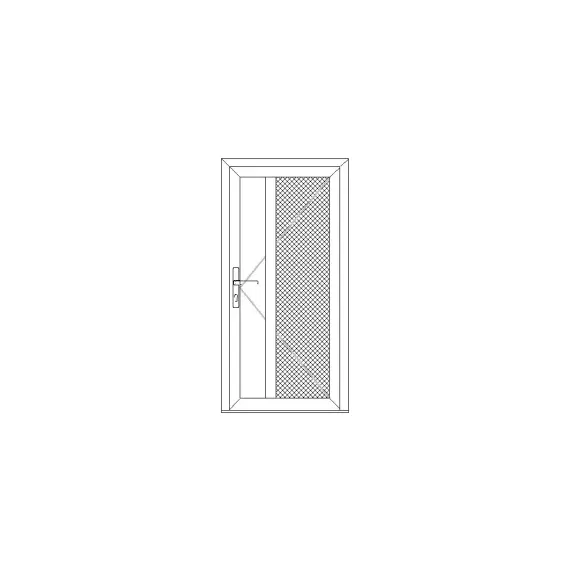 PVC PLAST 6/ WHITE DOOR
