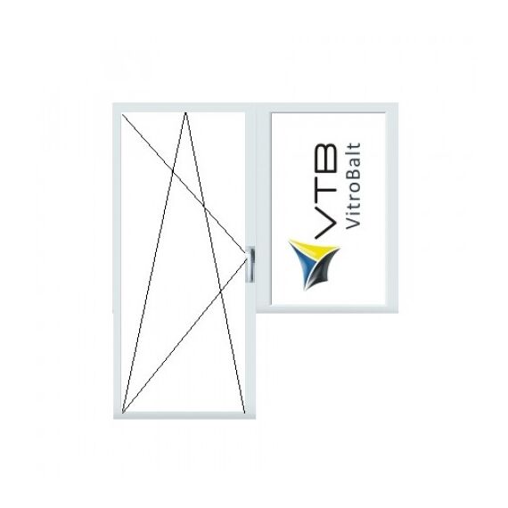 PVC WINDOW CZECH PROJECT SIZE 2160Х1560 MM