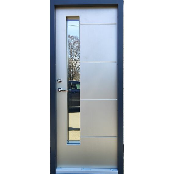 METĀLA DURVIS FALC AR TERMOPĀRRĀVUMU PRIVĀTMĀJĀM. ASSA565+MDF